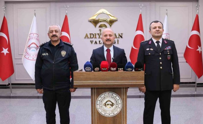 Adıyaman’da güvenlik ve asayiş toplantısı yapıldı