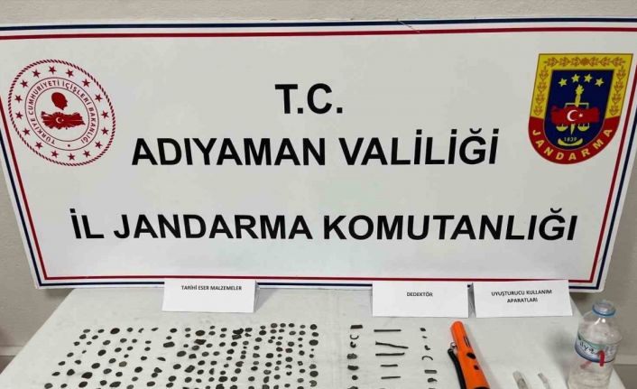 Adıyaman’da tarihi eser operasyonu