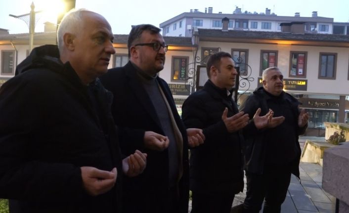 Ahmet Akın, yeni yılın ilk sabahında Zağnos Paşa’daydı