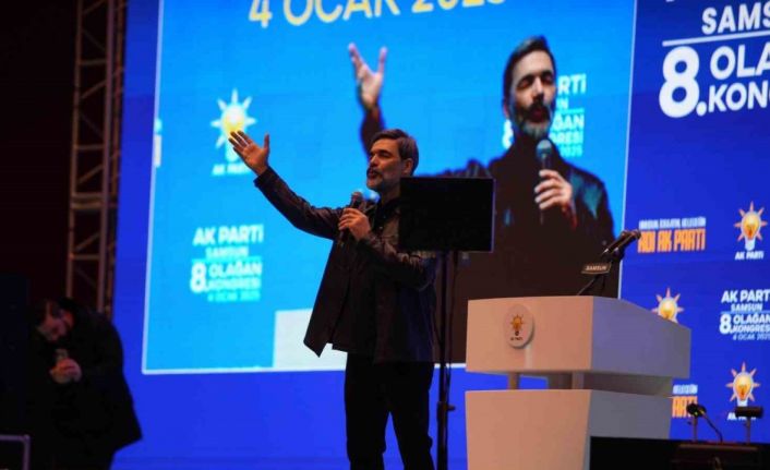 AK Parti Samsun İl Kongresi’nde Uğur Işılak coşkusu