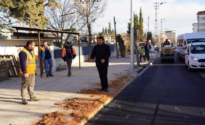 Altyapı çalışmaları hız kesmeden devam ediyor