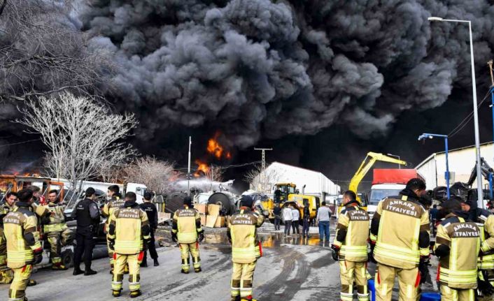 Ankara itfaiyesi 2024 yılında 34 bin 985 olaya müdahale etti