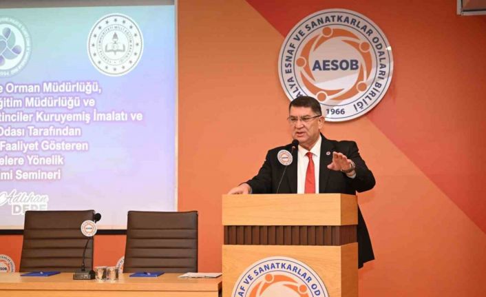 Antalya’da kantinci esnafına "Hijyen Eğitimi" toplantısı