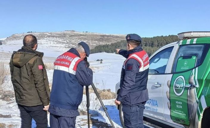 Ardahan’da Jandarma, kaçak avcılığa karşı denetimlerini sürdürüyor