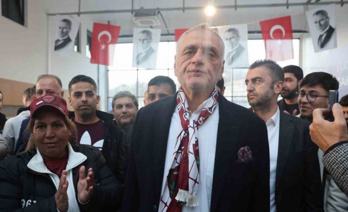 Atakaş Hatayspor’un yeni başkanı Hikmet Çinçin oldu