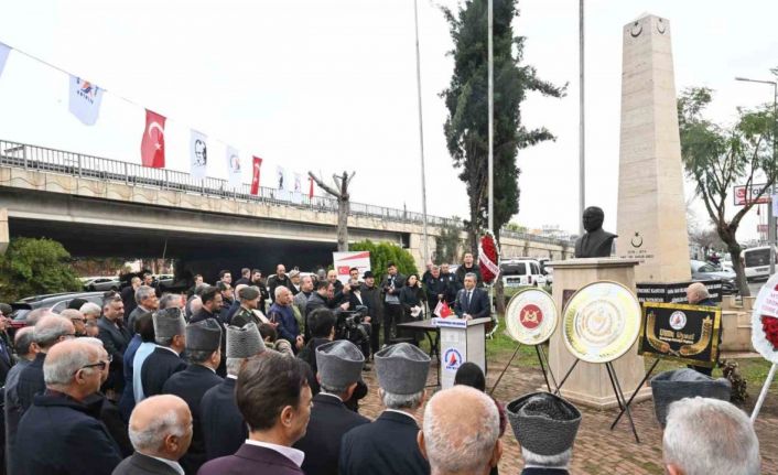 Bağımsızlık mücadelesinin iki lideri Antalya’da anıldı