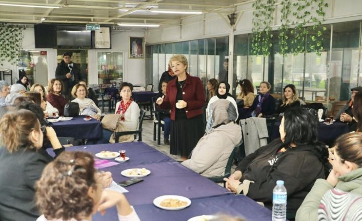 Bahçelievler Mahallesi’nde kadınlar buluşması gerçekleştirildi