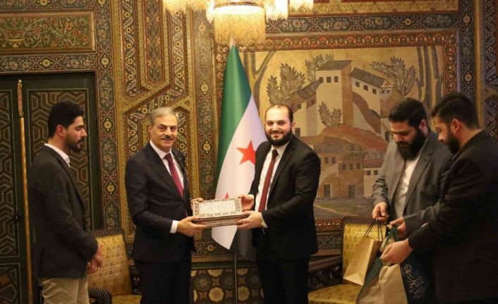 Başkan Alemdar, Suriye’nin başkenti Şam’da: “Yeniden doğuşun hikayesi filizleniyor”