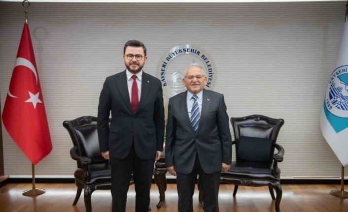 Başkan Büyükkılıç’a AK Parti İl Başkanı Okandan ve yönetiminden ziyaret