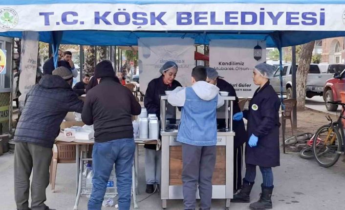 Başkan Güler’den kandilde sıcak çorba ikramı