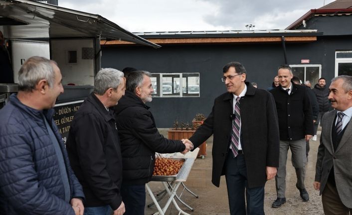 Başkan Kahveci, Makine İkmal Müdürlüğü personeliyle buluştu