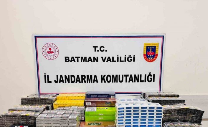 Batman’da 2 bin 260 paket kaçak sigara yakalandı
