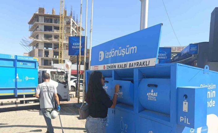 Bayraklı’dan geri dönüşüme 1 yılda 650 ton atık