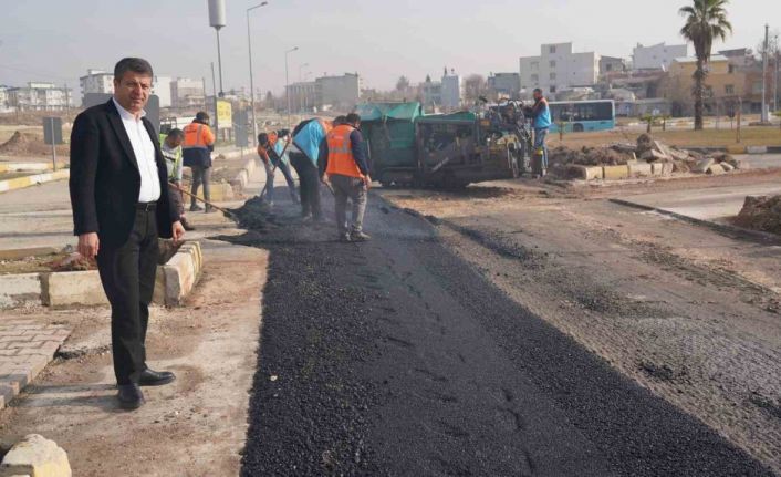 Belediyeden asfalt ve altyapı çalışmaları