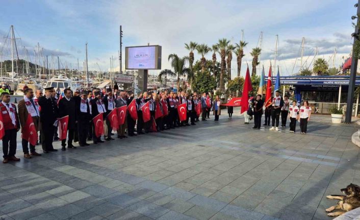 Bodrum’da Sarıkamış Şehitleri yürüyüşü