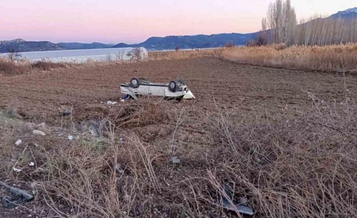 Burdur’da sollama kazası: 4 yaralı
