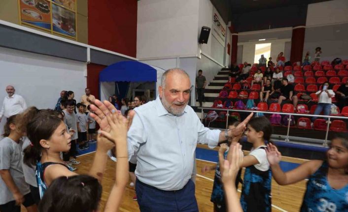 Canikli çocuklar tatil coşkusunu parkurda yaşayacak