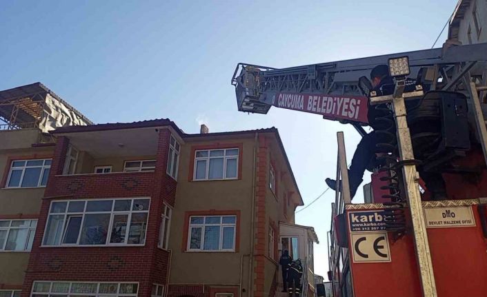 Çaycuma’da ev yangını korkuttu