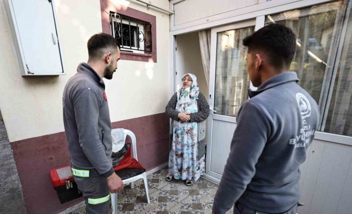 Denizli Büyükşehirin ücretsiz tamirat desteği ile yüzler gülüyor