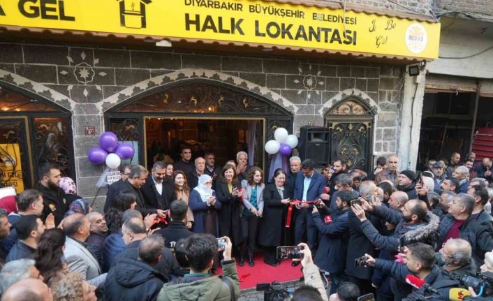 Diyarbakır’da 3’üncü Halk Lokantası açıldı