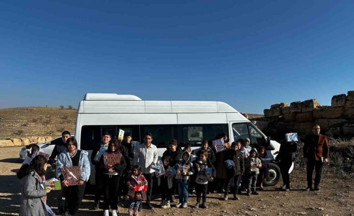 Diyarbakır’da çocuklar Zerzevan Kalesi’ni gezdi
