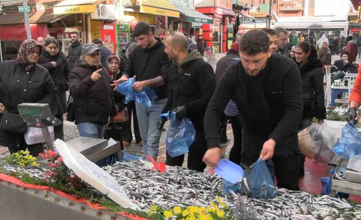 Edirne’de hamsi bolluğu: Kilosu 100 liraya düştü