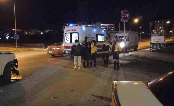 Edirne’de trafik kazası: 2 yaralı