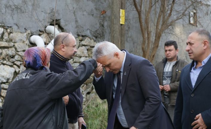 Edremit Belediyesi’nden taziye ziyareti