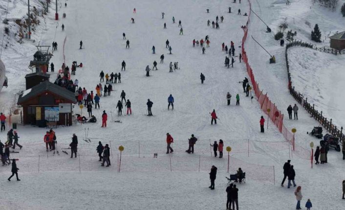 Ergan Kayak Merkezinde hafta sonu ve sömestir yoğunluğu