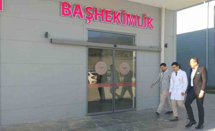 Erzin devlet hastanesi hasta kabulüne başladı