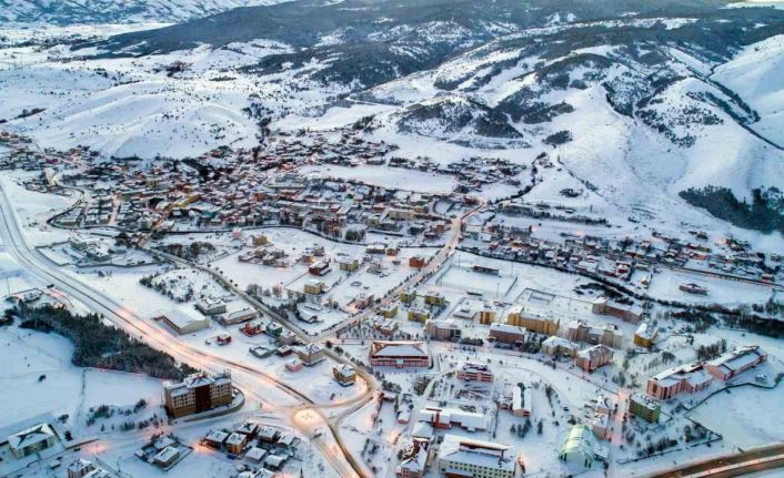 Erzincan’ın köylerinde kış mesaisi