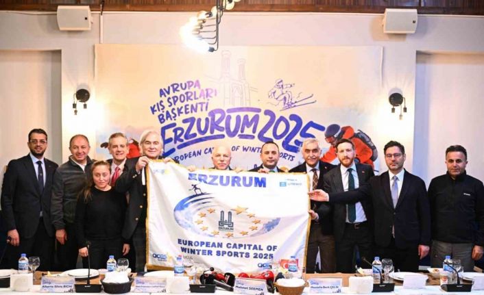 Erzurum’da ’2025 Avrupa Kış Sporları Başkenti’ coşkusu