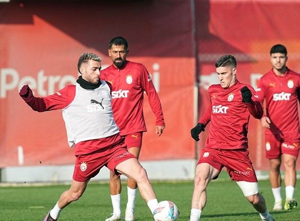 Galatasaray, Başakşehir maçı hazırlıklarını sürdürdü