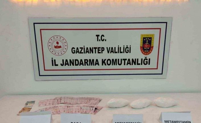 Gaziantep’te 1,5 kilo metamfetamin ele geçirildi