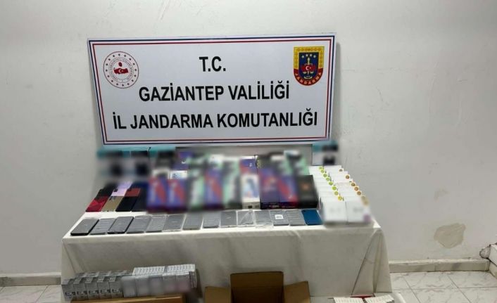 Gaziantep’te 3 milyon TL değerinde kaçak ürün ele geçirildi