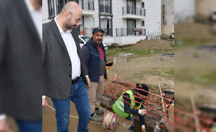 Germencik’te doğalgaz için ilk kazma vuruldu