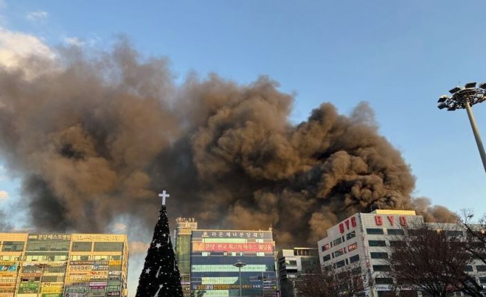 Güney Kore’de binada yangın: 40 kişi kurtarıldı