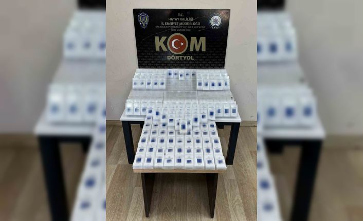 Hatay’da 550 paket kaçak sigara ele geçirildi