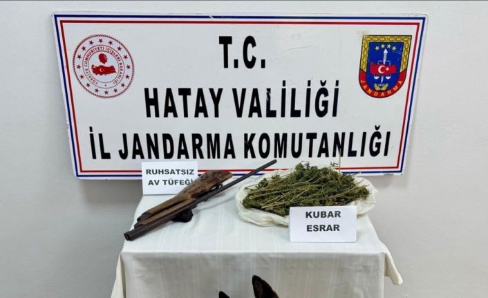 Hatay’da Jandarma’dan uyuşturucu ve kaçakçılık operasyonu; 25 gözaltı