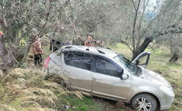 Havran Çamdibi Mahallesi’nde trafik kazası: 2 yaralı