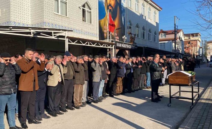 Hayatını kaybeden polis memuru son yolculuğuna uğurlandı