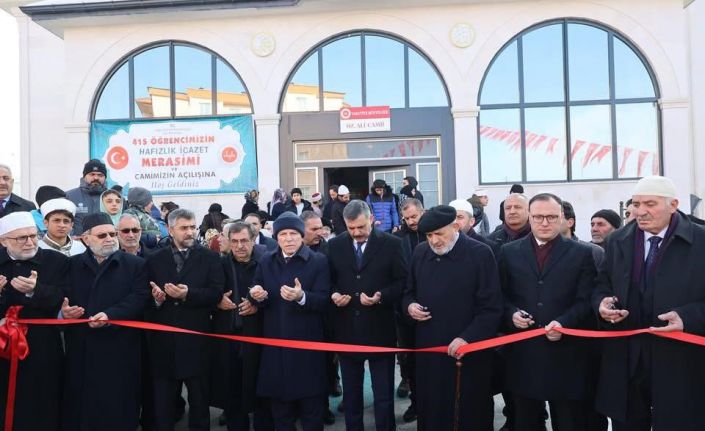 Hz. Ali Camii dualarla açıldı