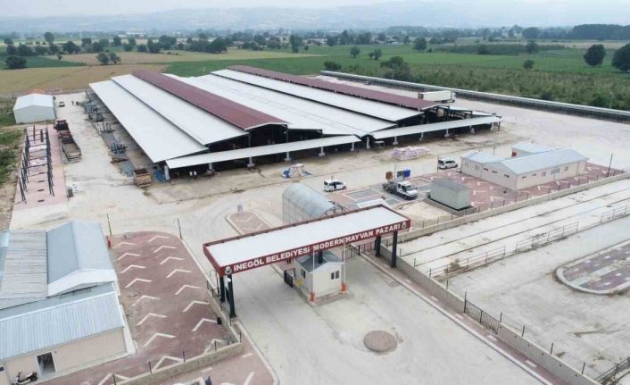 İnegöl Hayvan Pazarı geçici olarak kapatıldı