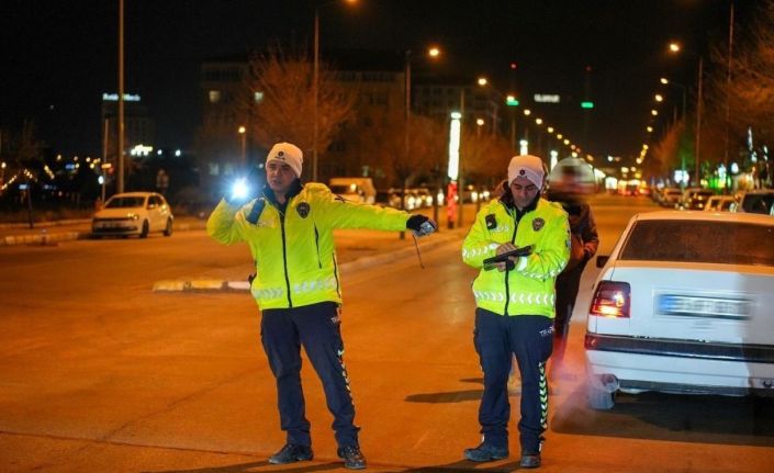 Isparta’da 24 saatte 34 araç trafikten men edildi