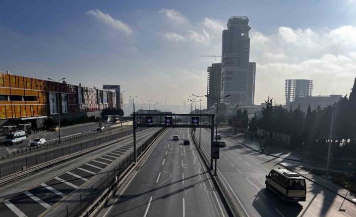 İstanbul yeni yılı trafiksiz karşıladı