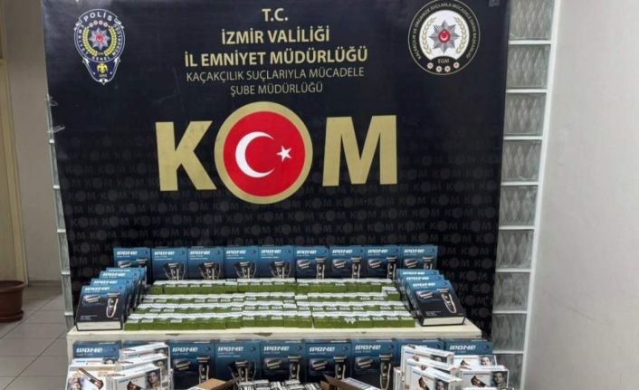 İzmir’de kaçakçılık operasyonlarında 2 tutuklama