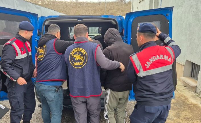 Kablo hırsızları jandarma ekiplerince yakalandı: 3 tutuklu