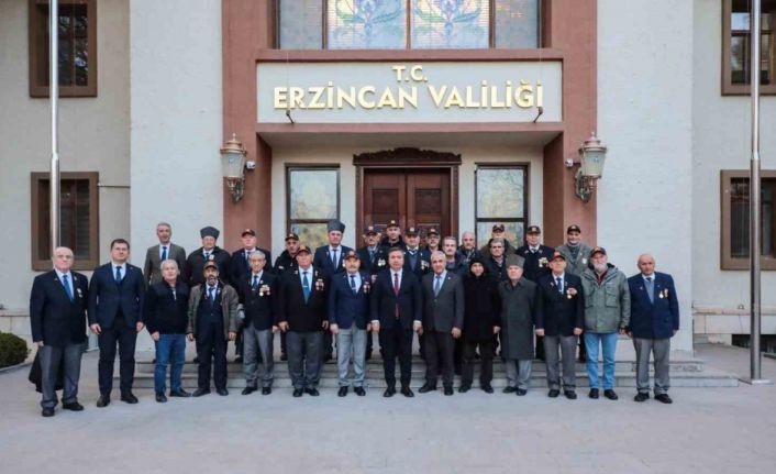 Kahraman gaziler Erzincan’da misafir edildi