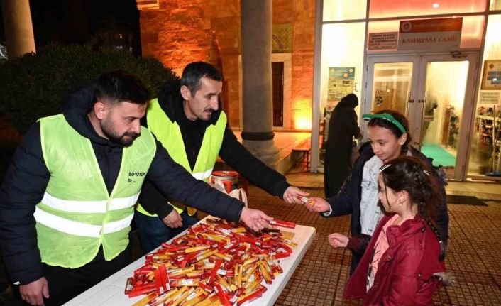 Kandil şekerleri Bozüyük Belediyesi’nden