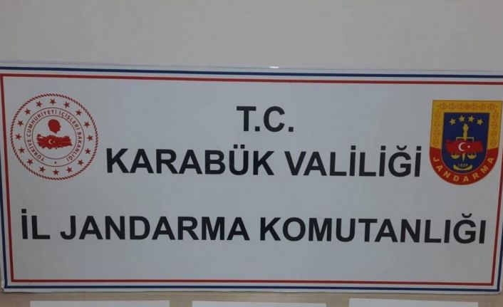 Karabük’te uyuşturucu operasyonu: 1 gözaltı